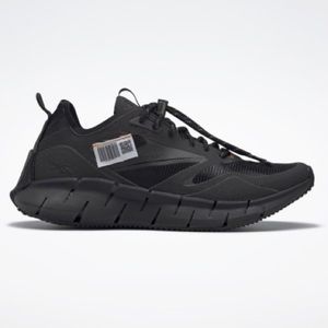 Reebok Black Zig Kinetica Horizon Sneakers